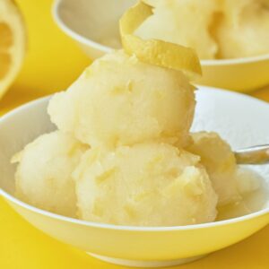 Lemon Sorbet