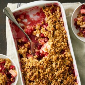 Apple Cranberry Crisp 9x13 Pan