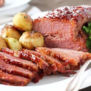 Glazed Corned Beef 9x13 Pan