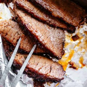 Red Wine Reduction Brisket 9x13 Pan