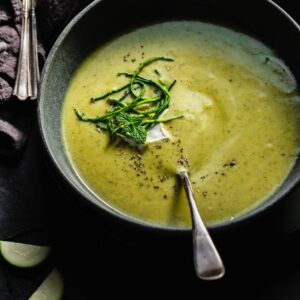 Roasted Cream Of Zucchini Soup 32 Oz