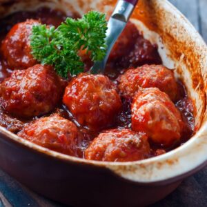 Sweet & Sour Meatballs 9x13 Pan