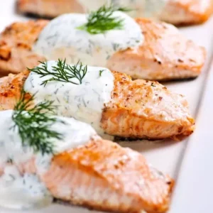 Dill Glazed Salmon  PCS