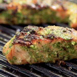 Grilled Salmon with Pesto 6 PCS