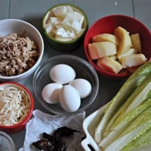Seder Items (Karpas, Lettuce, Ground Marror, Charoses) 6 ppl